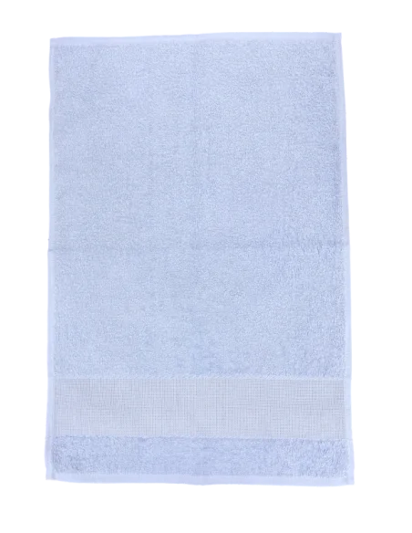 Asciugamano unito con tela aida