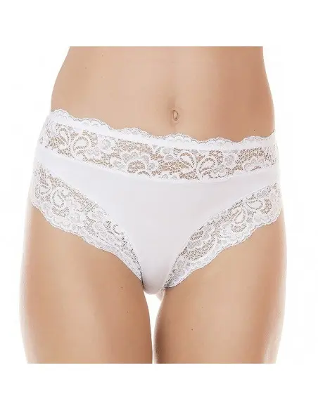 Slip midi bordo pizzo donna 742 Jadea