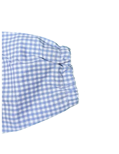 Grembiule asilo quadretti puro cotone Giovanni