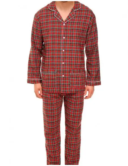 Pigiama Charly flanella uomo