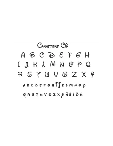 Ricamo a Macchina NOME e INIZIALE