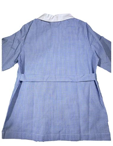 Grembiule asilo quadretti bambino Annibale Siggi