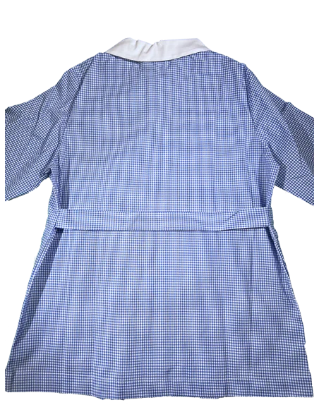 Grembiule asilo quadretti bambino Annibale Siggi