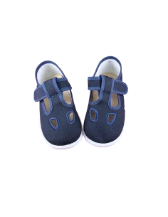 Pantofola 4 occhielli tela