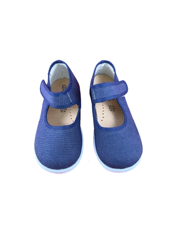 Pantofola ballerina tela