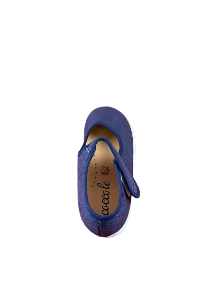 Pantofola ballerina tela