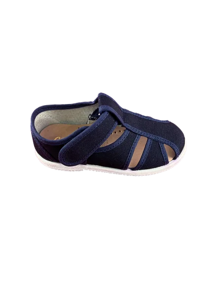 Pantofola granchio tela