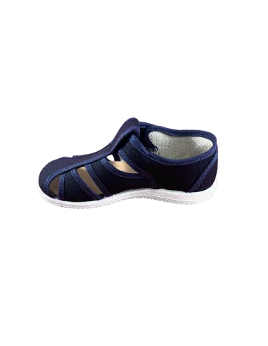 Pantofola granchio tela