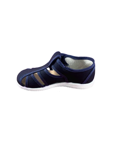 Pantofola granchio tela