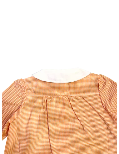 Grembiule asilo quadretti bambina Annalisa Siggi