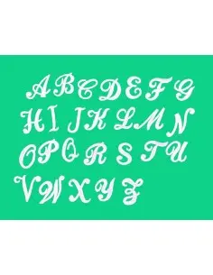 Lettere termoadesive corsivo 2