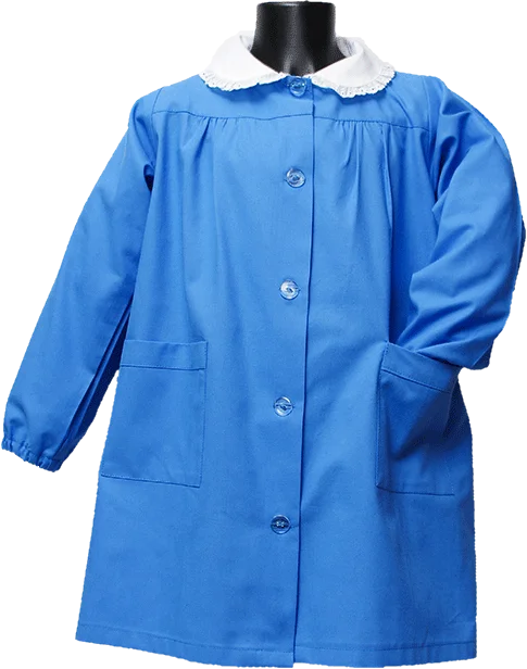 grembiule elementari puro cotone valentina