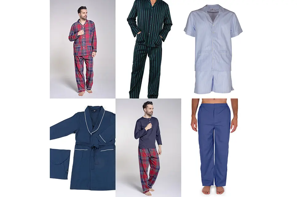 Sotto Sopra pigiami taglio uomo in tessuto per uomo